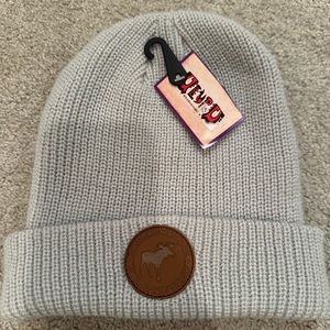 Grey Gray Breckenridge knitted beanie NWT